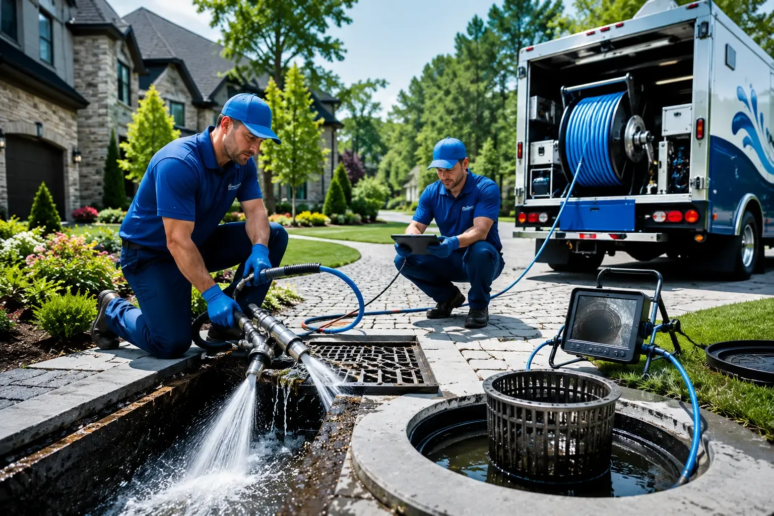 Local outdoor drain cleaning professionals in Mill Village, PA